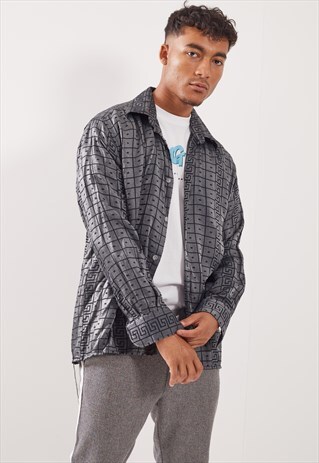 VINTAGE PATTERNED FESTIVAL LONG SLEEVE SHIRT
