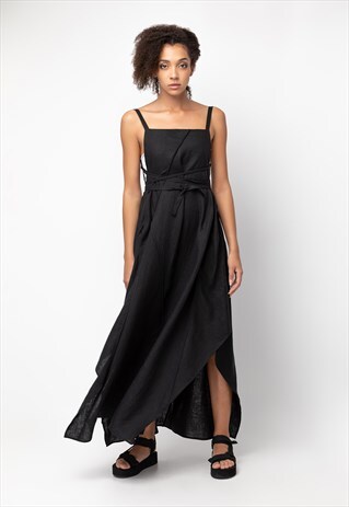 KAZE DRESS BLACK