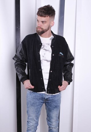 VINTAGE 90S VARSITY BOMBER JACKET. AMERICAN/ USA JACKET