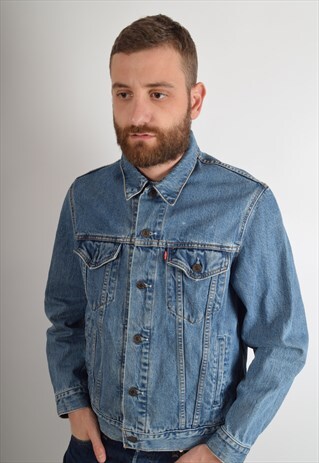 VINTAGE LEVI'S DENIM JACKET 90'S SIZE M (2078)