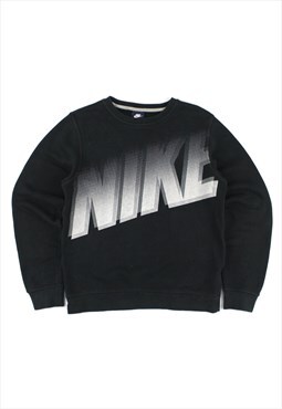 Nike Black Spell Out Sweatshirt