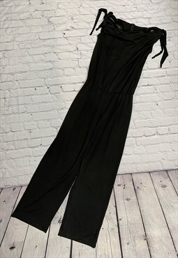 Black Wide Leg Vivienne Westwood Jumpsuit Size L