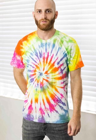 VINTAGE TIE DIE T-SHIRT 90S L 5.0