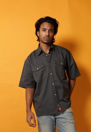 DICKIES GREY WORK SHIRT