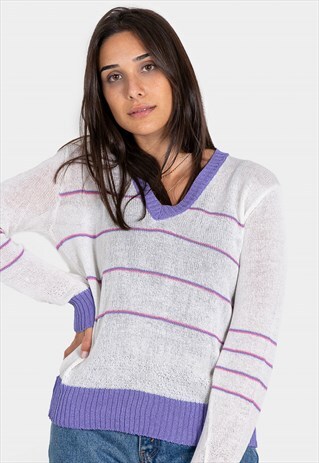 VINTAGE 80S KNITTED JUMPER BY AVELINAS / SP202249