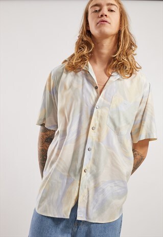 VINTAGE PATTERNED SHORT SLEEVE SHIRT