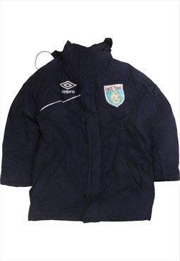 Umbro  Full Zip Up Heavyweight Windbreaker Jacket XSmall Nav