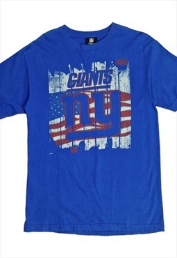 Y2K NFL New York Giants Pro Sports T Shirt Size Medium