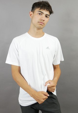 WHITE ADIDAS T-SHIRT