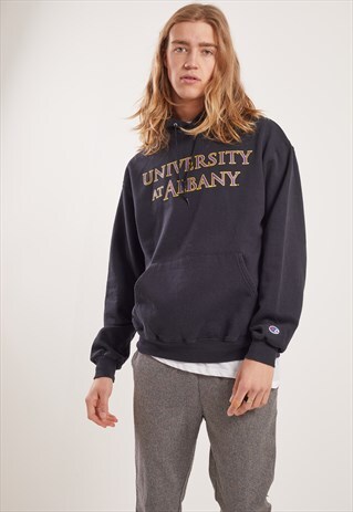 VINTAGE CHAMPION UNIVERSITY OF ALBANY HOODIE