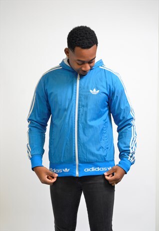 VINTAGE ADIDAS LIGHTWEIGHT REVERSIBLE JACKET