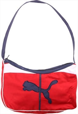Vintage 90's Puma BAG Rework Bag Shoulder Blue,