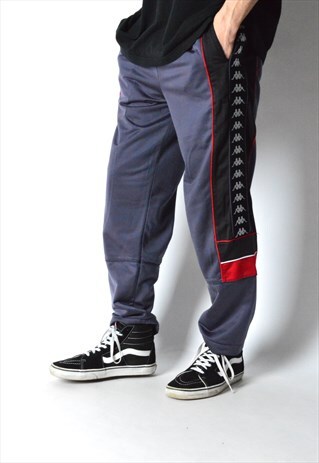 VINTAGE 90S GREY KAPPA PANTS
