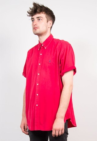 VINTAGE RALPH LAUREN SHORT SLEEVE SHIRT