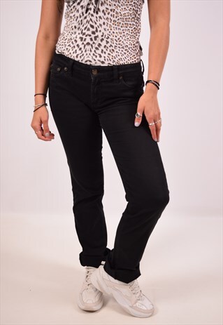 VINTAGE JUST CAVALLI JEANS STRAIGHT BLACK