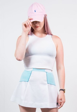 VINTAGE 90'S WHITE TENNIS SKIRT