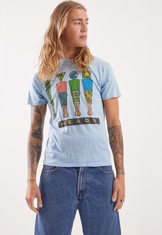 VINTAGE BEACH HEADS GRAPHIC T-SHIRT