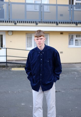 VINTAGE ENRICO MORI CORDUROY SHIRT