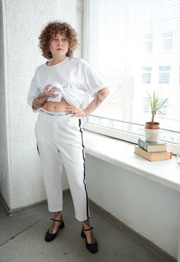 Vintage 90's White Trousers
