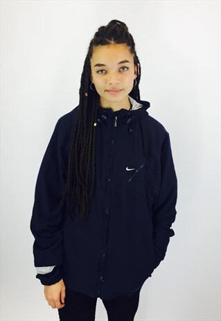 NIKE SWOOSH NAVY JACKET