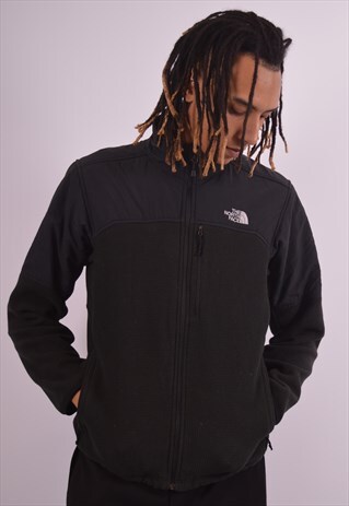 VINTAGE THE NORTH FACE FLEECE JACKET BLACK