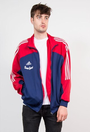 VINTAGE 90'S ADIDAS TRACKSUIT JACKET T OP