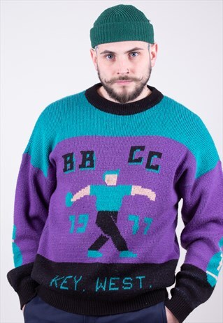 VINTAGE RETRO BOWLING JUMPER