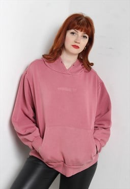 Vintage Adidas Sweatshirt Hoodie Pink
