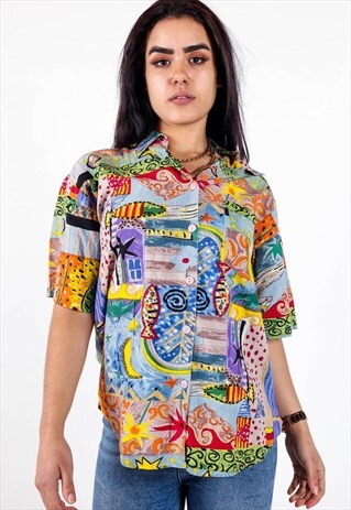 VINTAGE PATTERNED SHIRT S1393