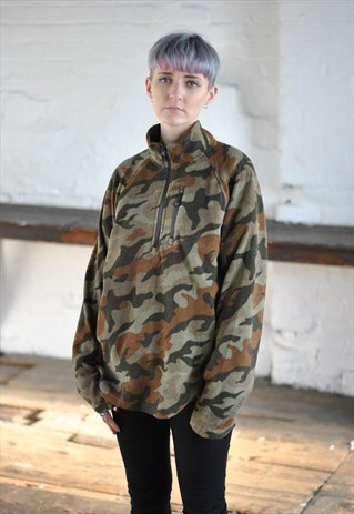 VINTAGE STARTER 1/4 ZIP WINDSTOPPER FLEECE JACKET