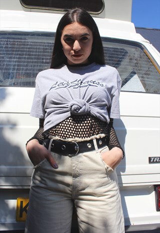90'S RETRO SPELL-OUT T-SHIRT