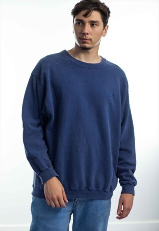 VINTAGE NIKE SWEATSHIRT JUMPER LOGO 90S L 18.5