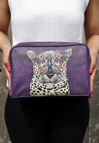 LEOPARD QUEEN POUCH/ ACCESSORY / WASH BAG
