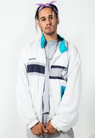 VINTAGE ADIDAS SPORT SHELL JACKET / S1916