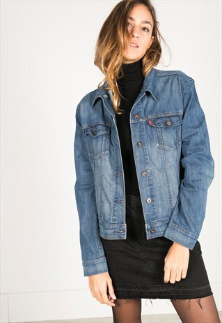 VINTAGE 80S LEVI'S DENIM JACKET / C402
