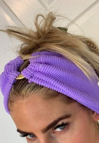 CRINKLE RING HEADBAND - VARIOUS COLOURS