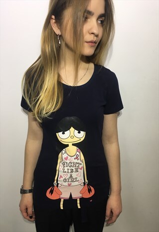 VINTAGE 90' AMAZING MARC JABOBS PRINTED T-SHIRT