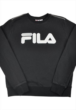 Vintage Fila Sweater Black Small