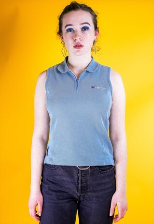 SLEEVELESS SPORTS POLO TOP TENNIS