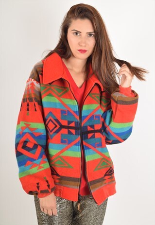 VINTAGE PENDLETON JACKET MEXICAN RAVE MADE IN USA (2165)