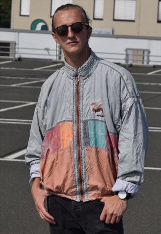 VINTAGE PASTEL MULTICOLOR SPORT JACKET