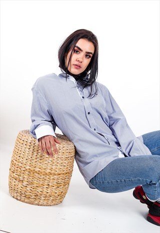 VINTAGE TOMMY HILFIGER STRIPED SHIRT S1312