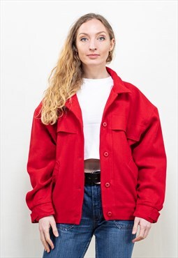 Vintage 80's Woolrich Jacket in Red