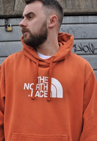 VINTAGE 00'S THE NORTH FACE LOGO OVERSIZED HOODIE SWEATSHIRT