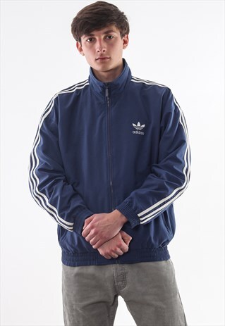 VINTAGE ADIDAS ORIGINALS TRACKSUIT 90S NAVY BLUE