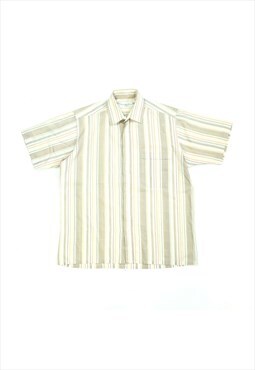 Vintage Christian Dior Striped Cotton Shirt 