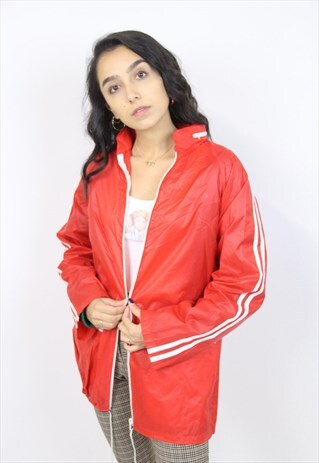 VINTAGE 90'S RED LIGHT SPORTS JACKET