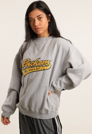 VINTAGE PUMA PACKERS EMBROIDERED SWEATSHIRT