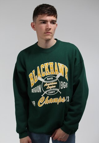 VINTAGE USA BASEBALL SWEATSHIRT