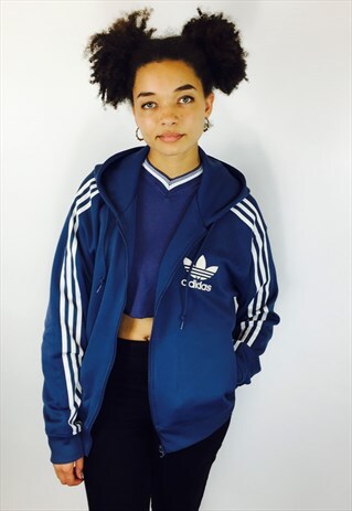 ADIDAS HOODED TRACK JACKET